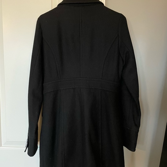 Anthropology Tulle black fitted pea coat - Picture 4 of 4